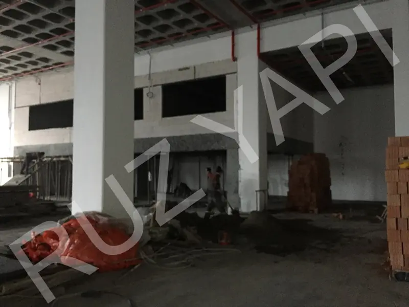 Betonarme Asma Kat Ofis İnşaatı