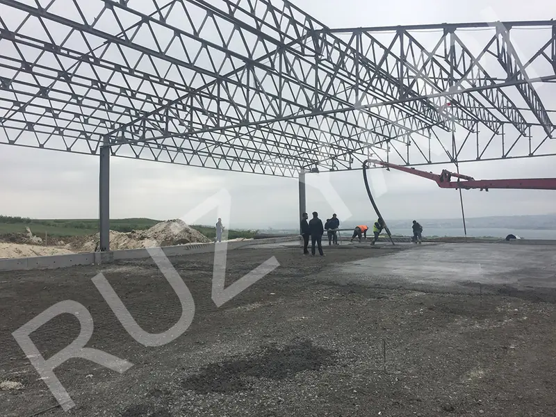 Çelik Konstrüksiyon Depo İnşaatı