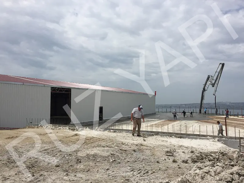 Çelik Konstrüksiyon Depo İnşaatı