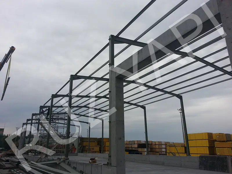 Çelik Konstrüksiyon Depo İnşaatı