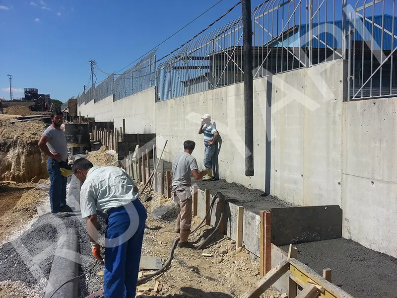 İstinat Perdesi Güçlendirme