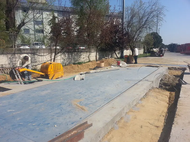 Tam Çukurlu Kantar İnşaatı